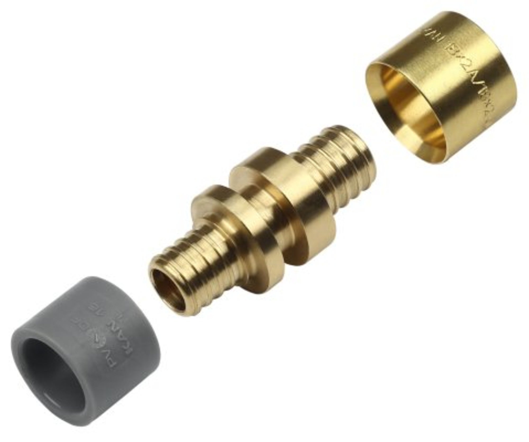 Łącznik mosiężny Ultraline/Push 20X2.8/18X2