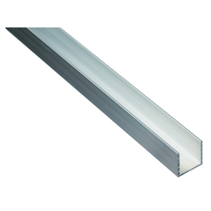 Ceownik aluminiowy surowy 6x6x4x1x1000 mm