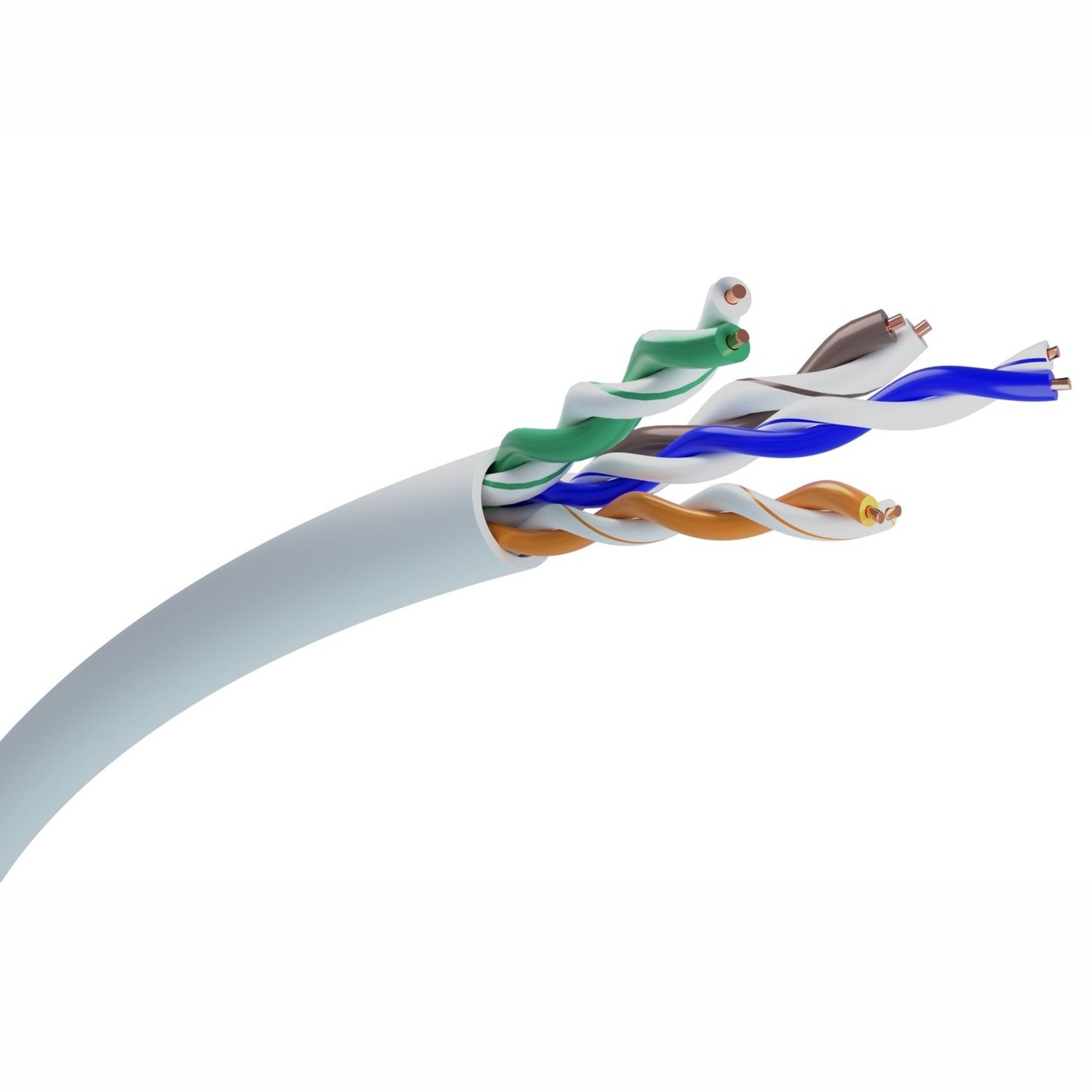 Kabel komputerowy U/UTP KAT 5e 1GB 100 MHz 25m 