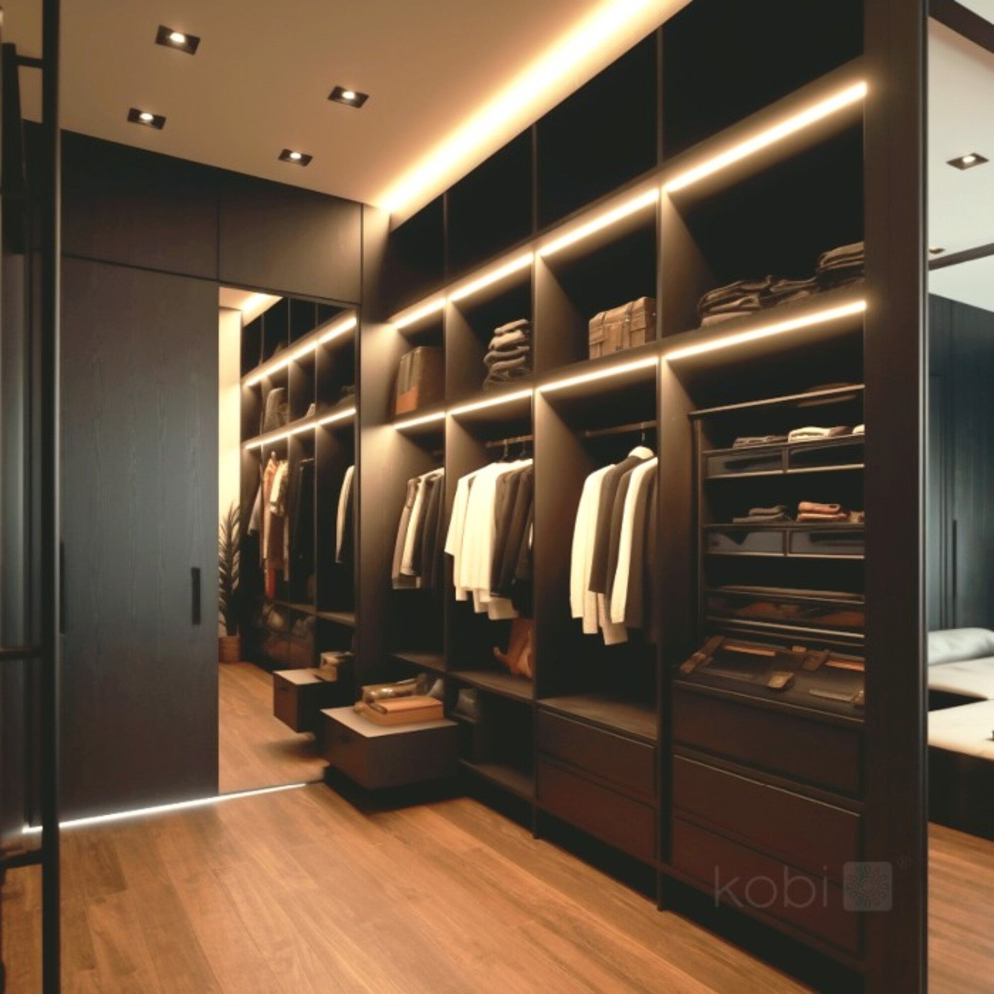 Taśma LED 12V COB 10W 950LM/M 3000K IP65 5m KO 6