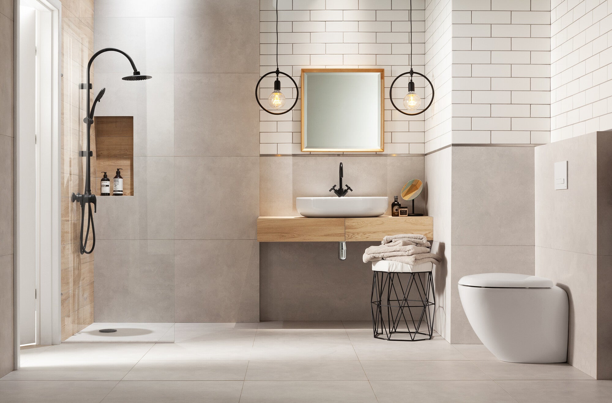 Gres szkliwiony Entina grey 59.8x119.8 cm 1.43 m2 1