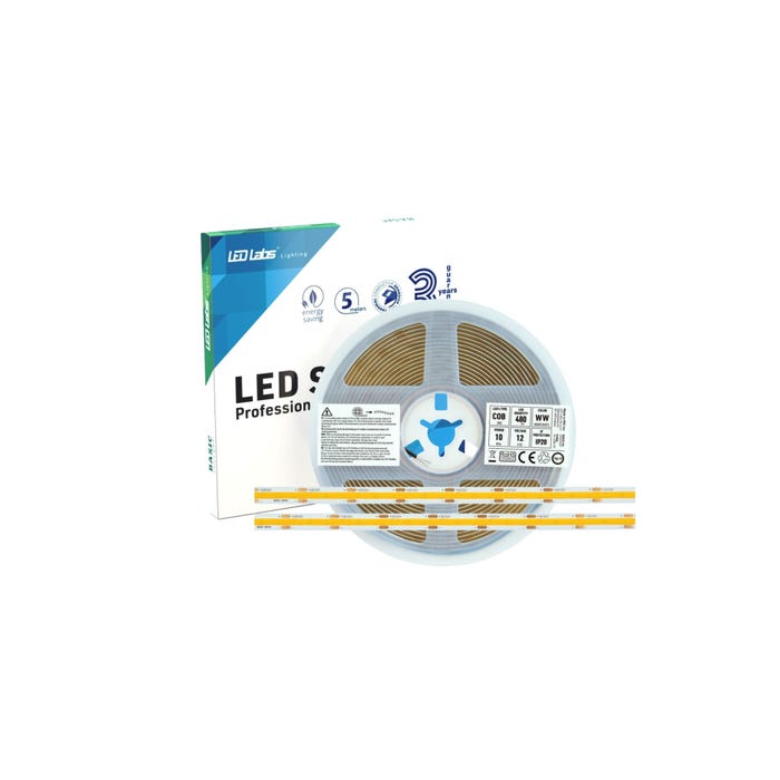 Taśma PRO 3YB 12V 2400 LED COB 10W WW