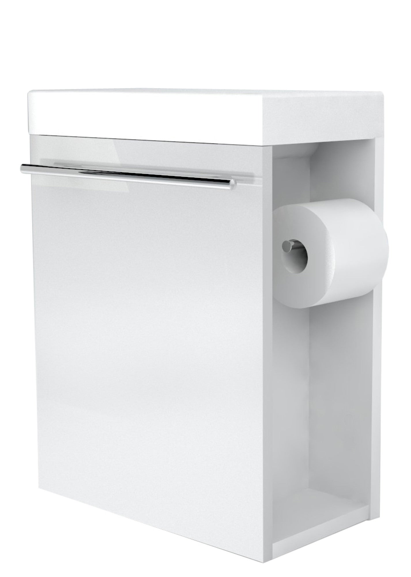 Szafka z umywalką Meble21 Manta 40 x 22 cm biała