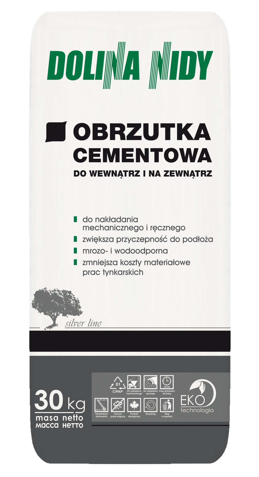 Obrzutka cementowa Dolina Nidy 30 kg