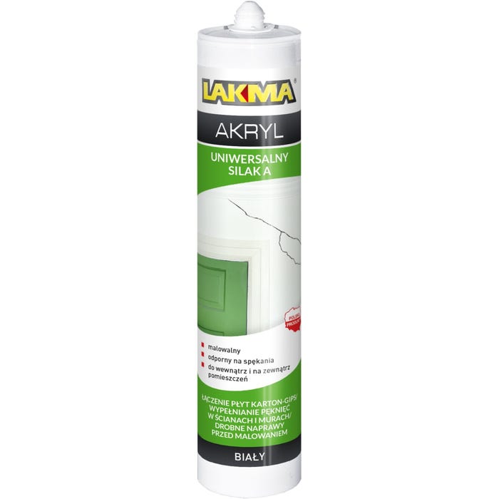 Akryl Lakma Silak A biały 280ml