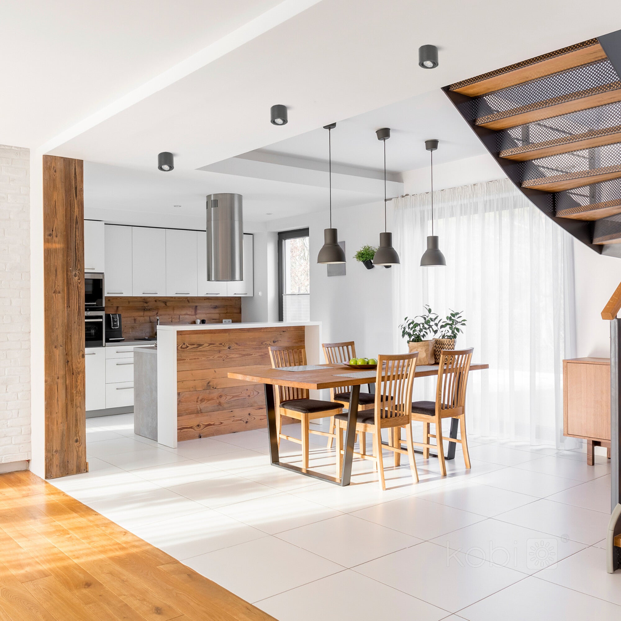 Oprawa natynkowa OH36 okrągła ruchoma czarna 5