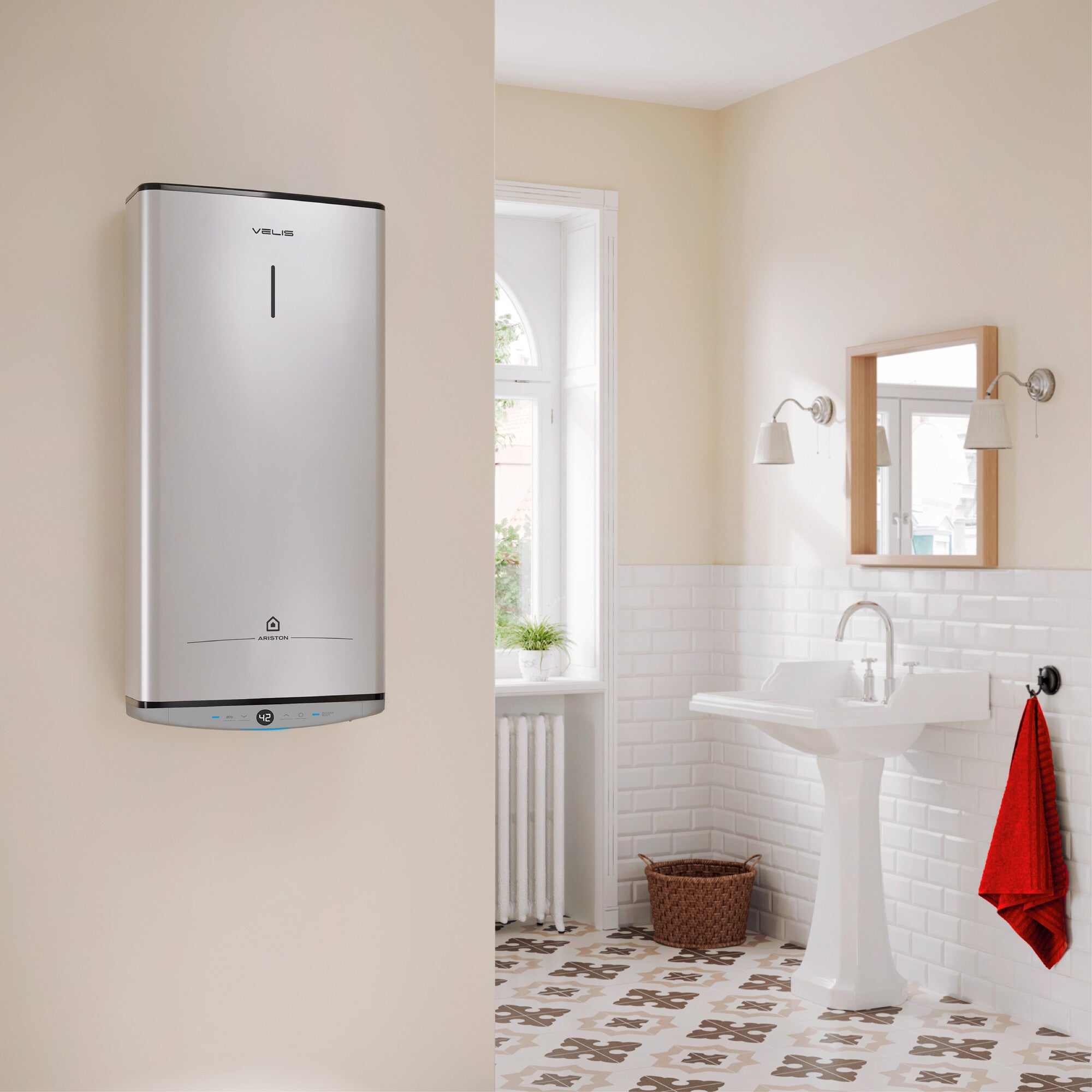 Elektryczny ogrzewacz wody VELIS TECH 80EU 2