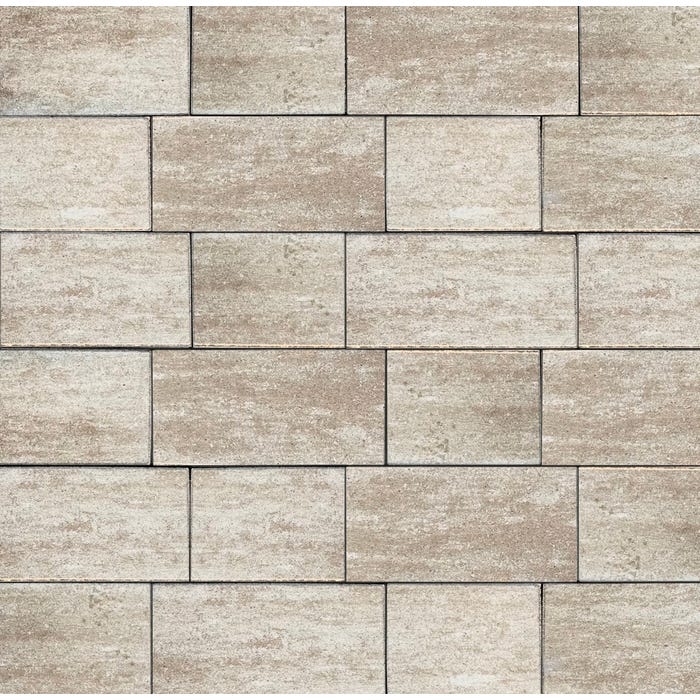 Kostka brukowa Certus System 15 piasek colormix gr. 6 cm gładka wym. 15x20 / 15x30 cm 10,5 m2/pal