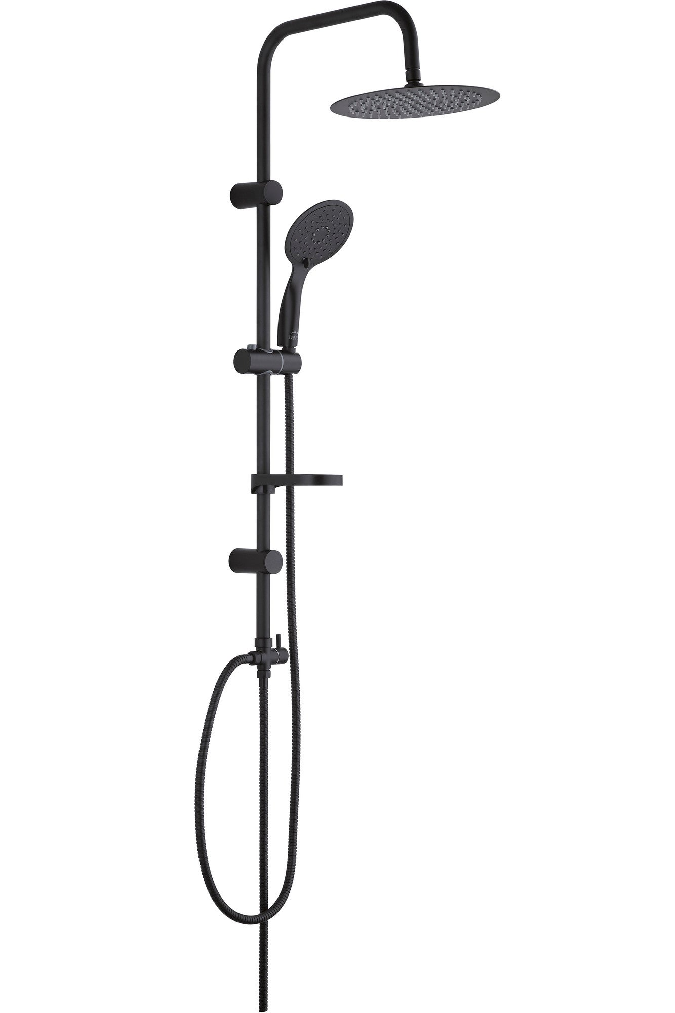 Kolumna prysznicowa Laveo Fino czarna