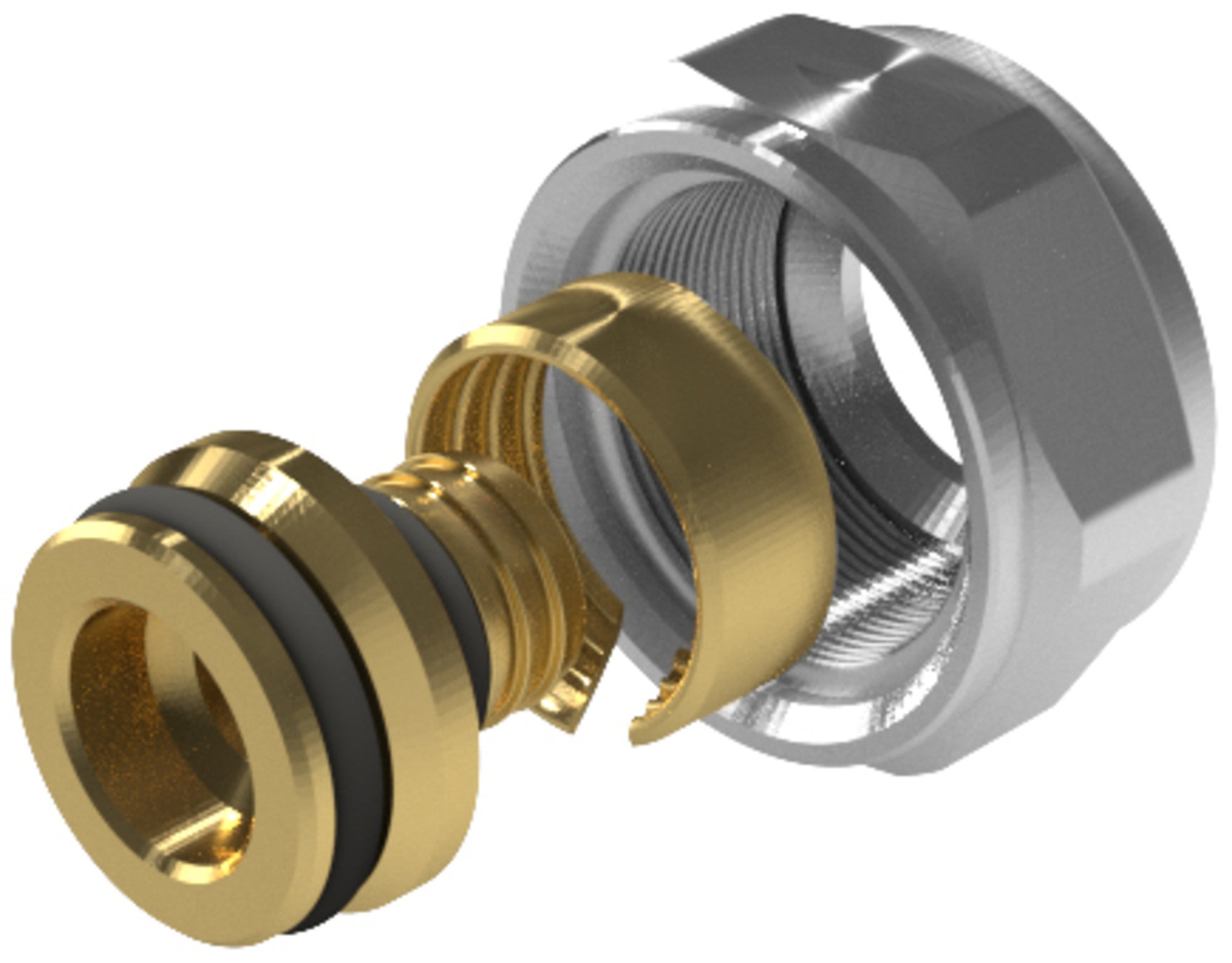 Śrubunek mosiężny Ultraline gwint wewnętrzny 14x3/4