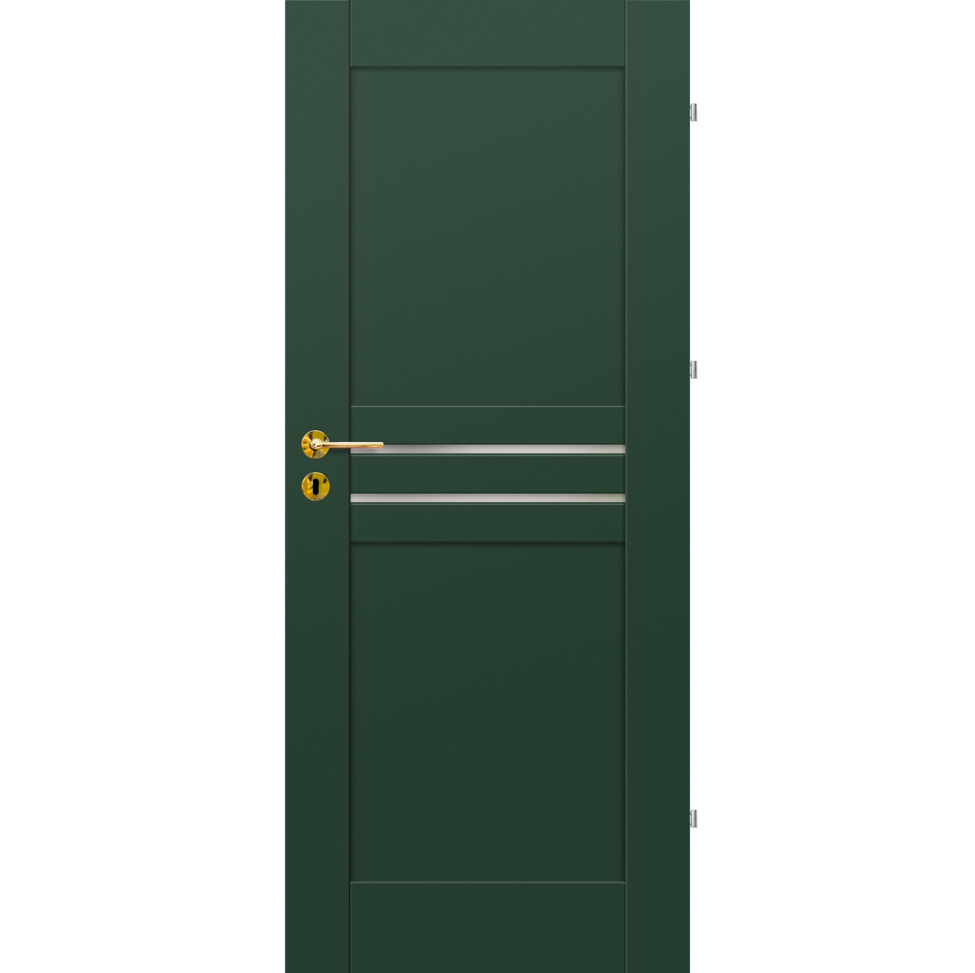 Skrzydło pełne Juka 70 prawe ciemnozielone