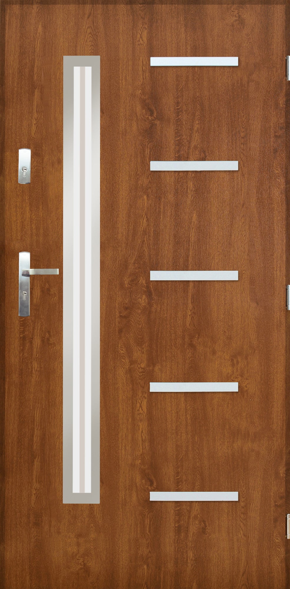 Drzwi zewnętrzne Nike Złoty Dąb 90 prawe