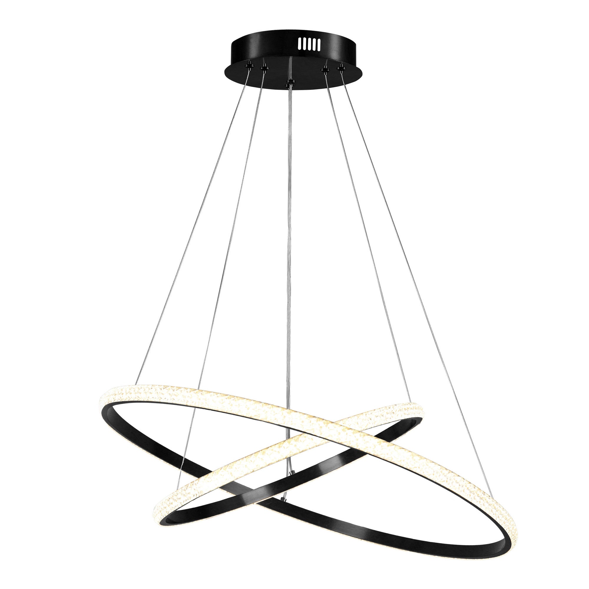 Lampa wisząca Diana 2 44W 6200lm czarna 2