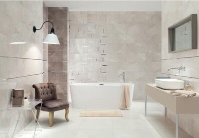 Płytka ścienna Muse Ivory 29.8x59.8 cm 1.07m2, gat.2 1