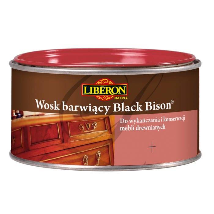 Wosk barwiący Black Bison dąb ciemny 0,5kg