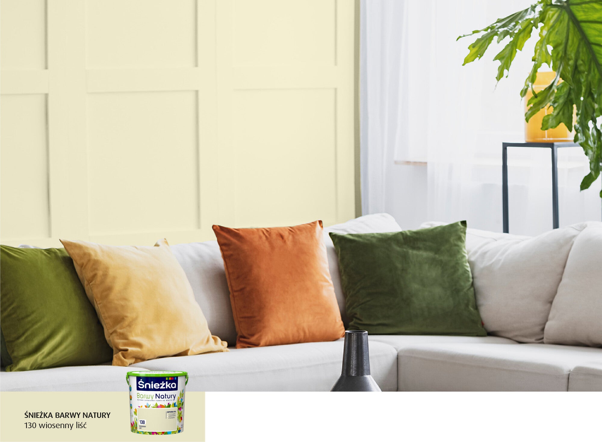 Farba Barwy Natury wiosenny liść 2,5l 1