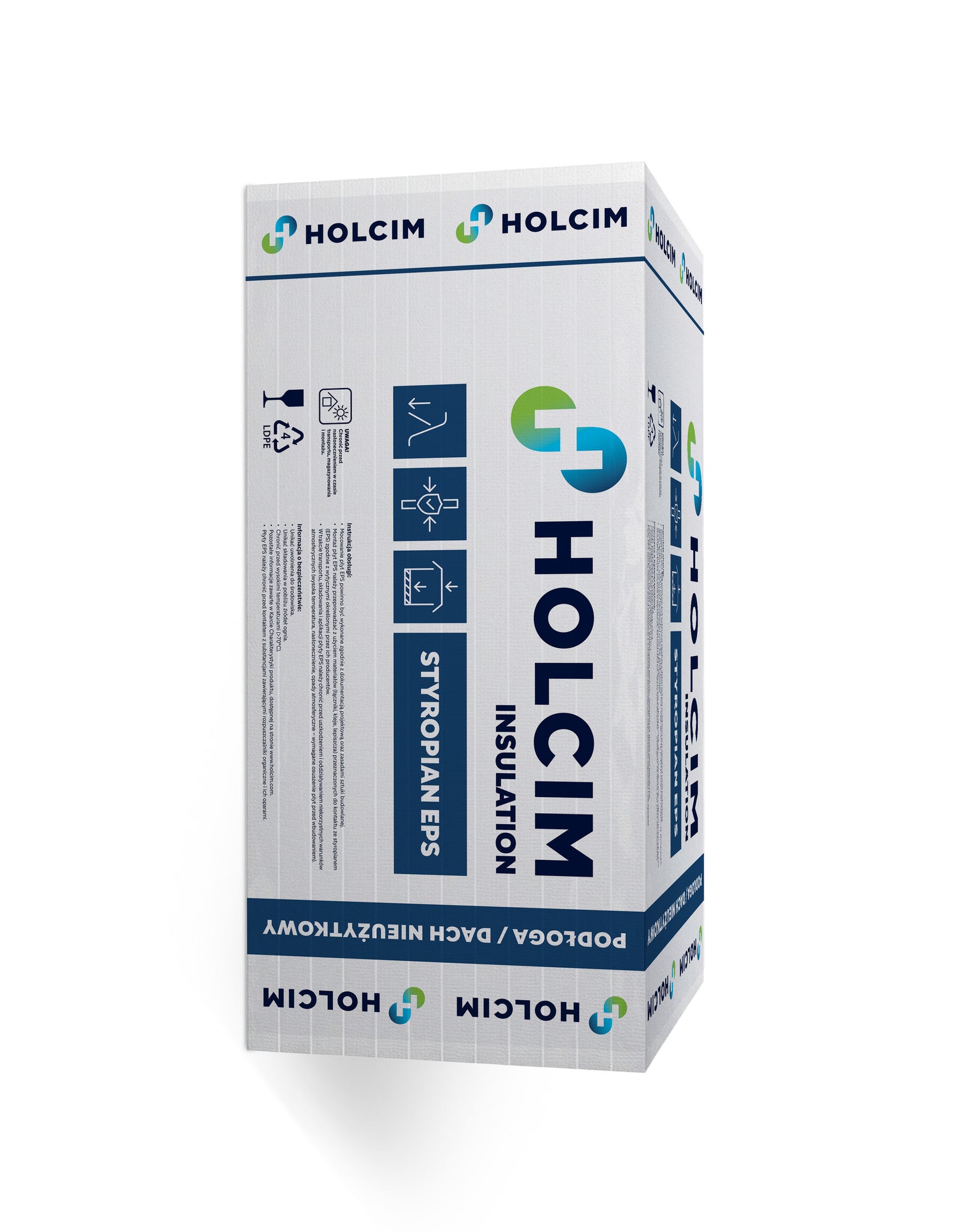 Styropian Holcim 38 5 cm EPS80 0.038 W/(mK) 6 m2