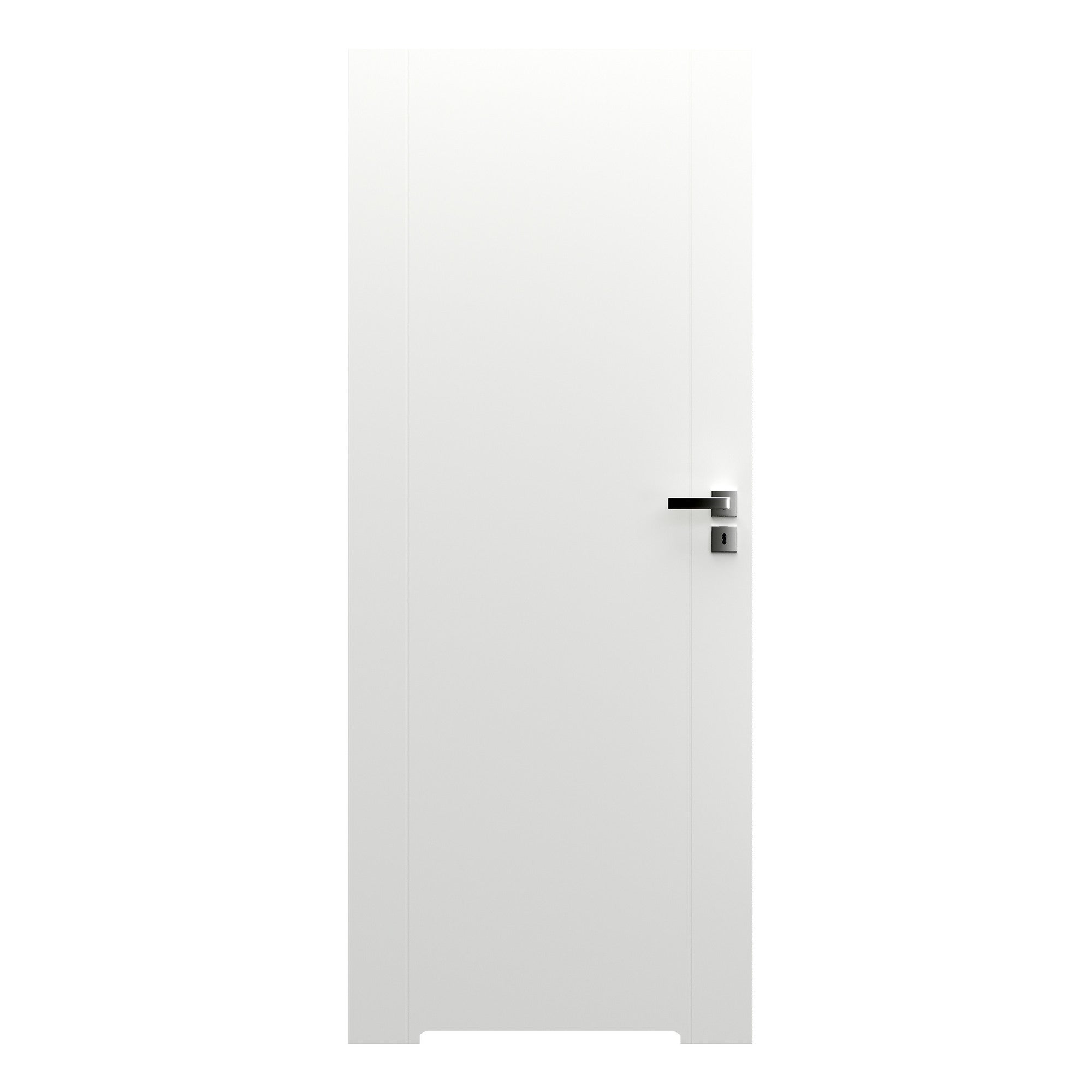 Skrzydło łazienkowe Vector A bezprzylgowe 80 lewe biały