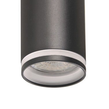 Zestaw szynoprzewodów 1-fazowy PARIS 6x GU10, 2x szynoprzewód 1m, łącznik prosty+kątowy, kolor czarny 2