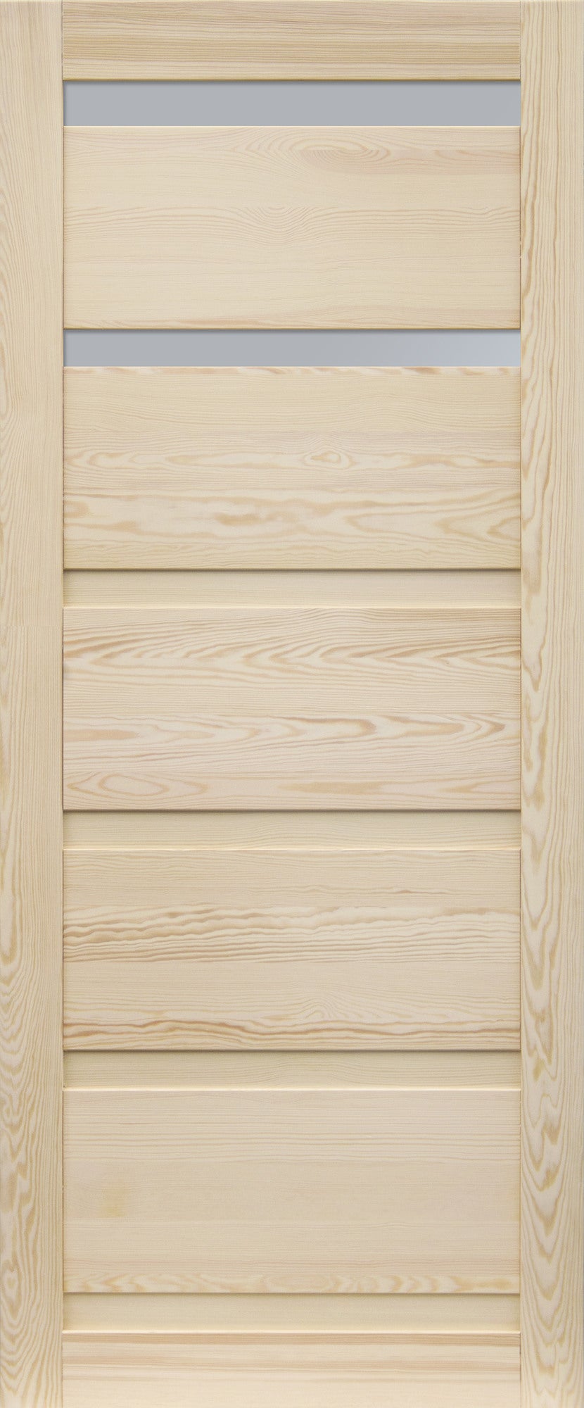 Skrzydło przesuwne Genewa 2S 80 uniwersalne sosna surowa