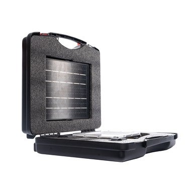 Фото - Прожектор / світильник Herkules Naświetlacz akumulatorowy  z walizką i panelem fotowoltaicznym zas 