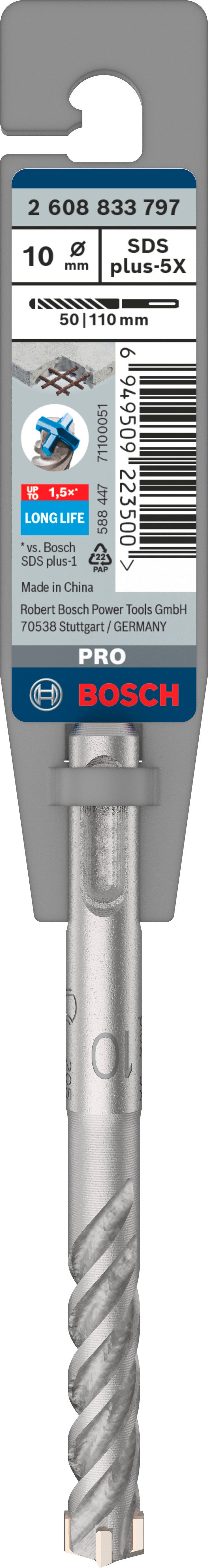 Wiertło SDS-Plus-5X 10x50x110 mm BOSCH 1