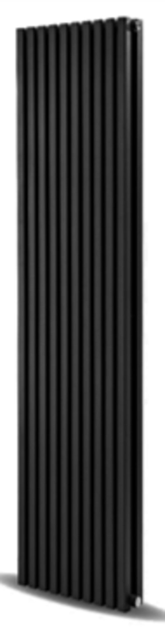 Grzejnik dekoracyjny PAREL DUO 1800x450mm 2458W czarny