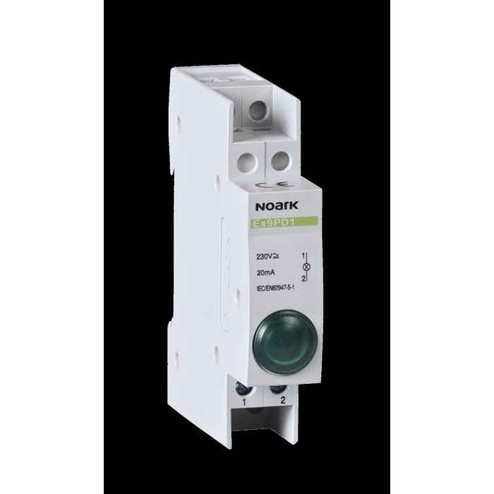 Lampka sygnalizacyjna 1-faz zielona 102443 Noark