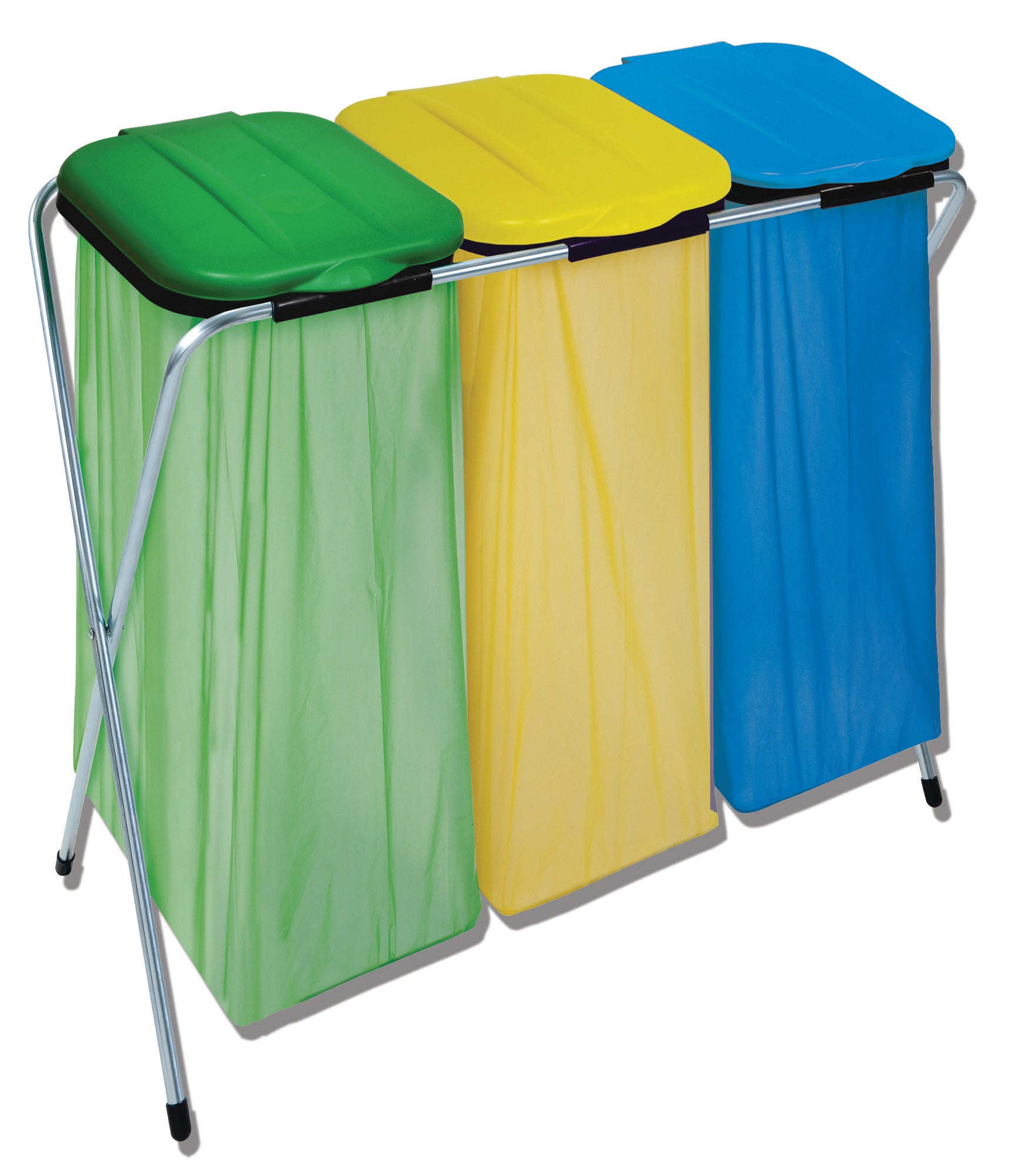 Stojak na worki potrójny ECOFIX3, 120L