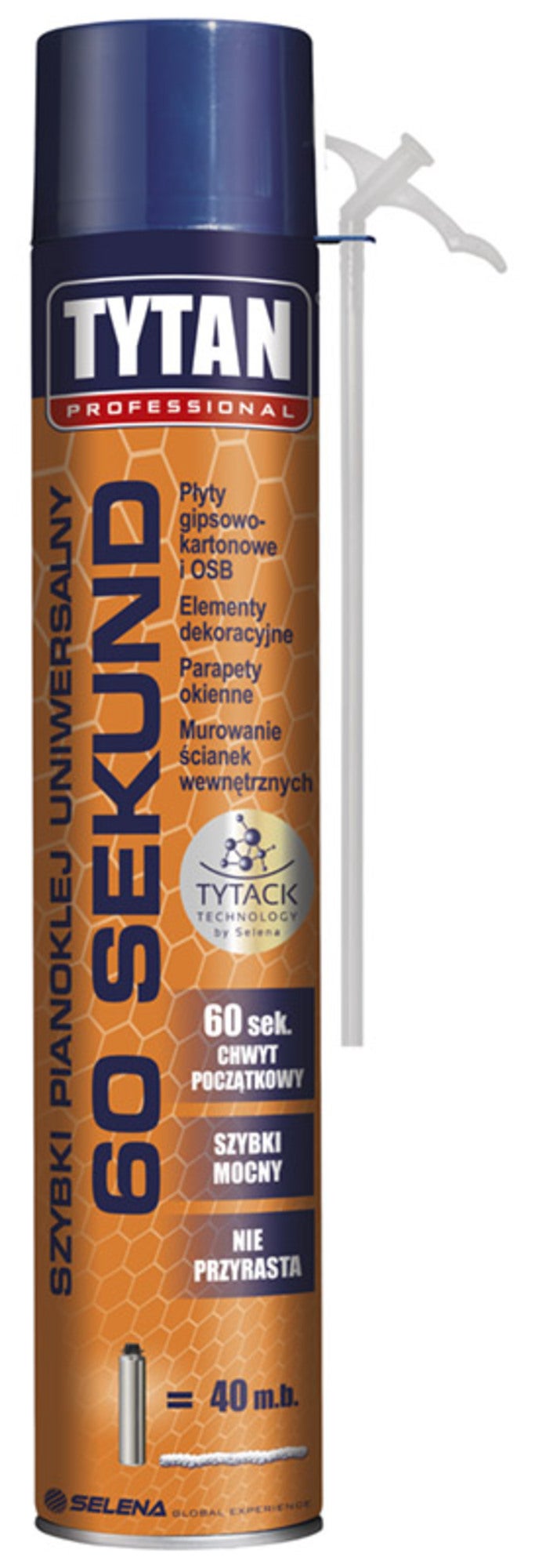 Pianoklej uniwersalny 60 Sekund Tytan 750 ml, wężykowy