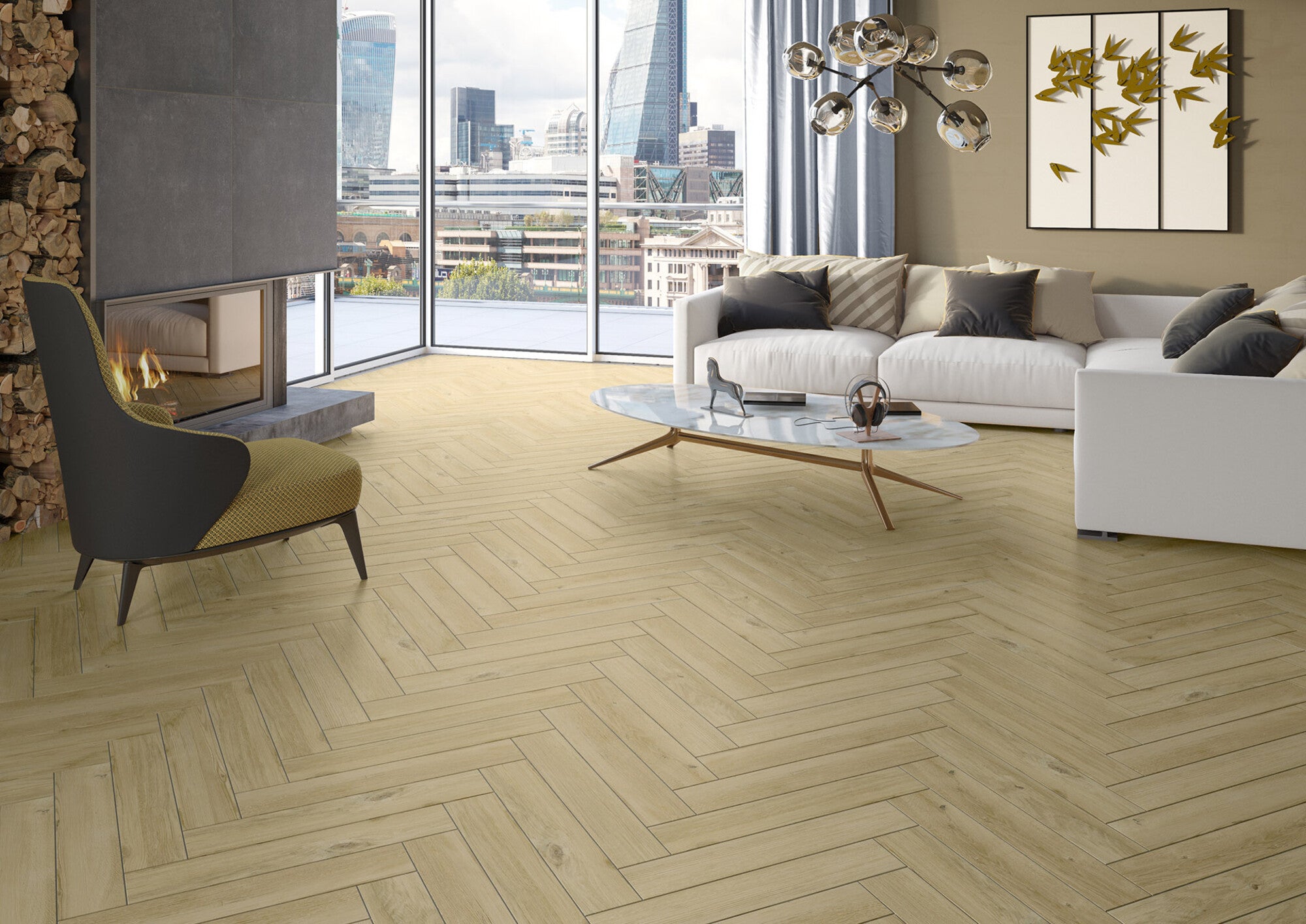 Gres  szkliwiony Marilla Oro 17.5x60 1.05 M2 3