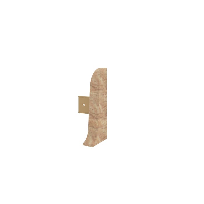 Zaślepka do listew przypodłogowych Flex 5114 115x55x21mm Platan Stary