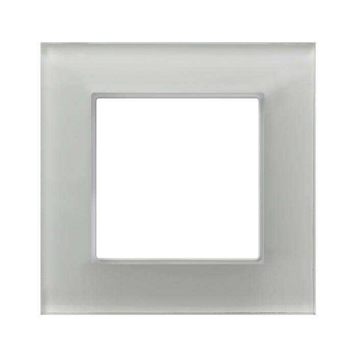 Ospel Aria ramka szkło białe pojedyncza