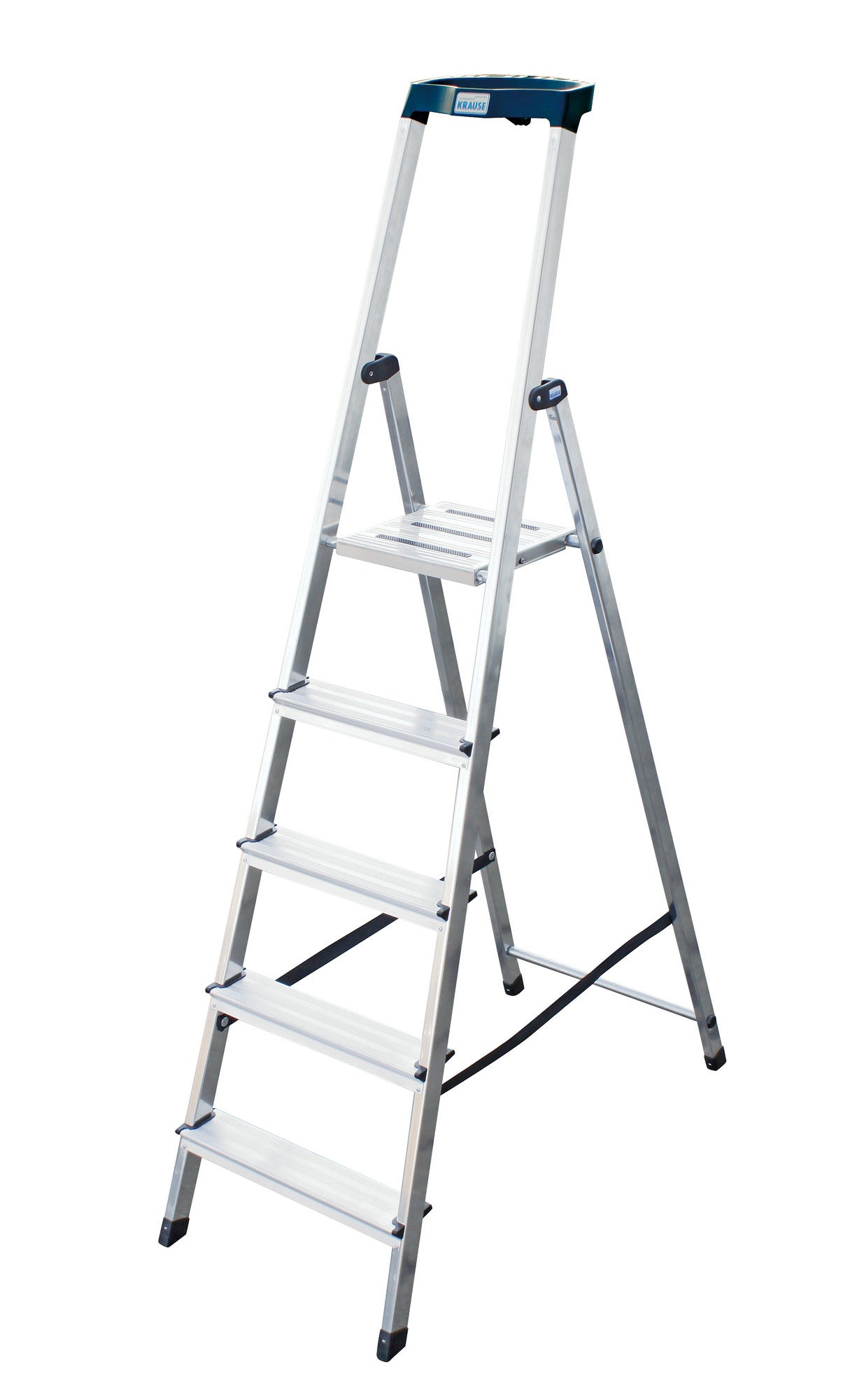 Drabina aluminiowa domowa Safety 5-stopniowa nośność 150 kg
