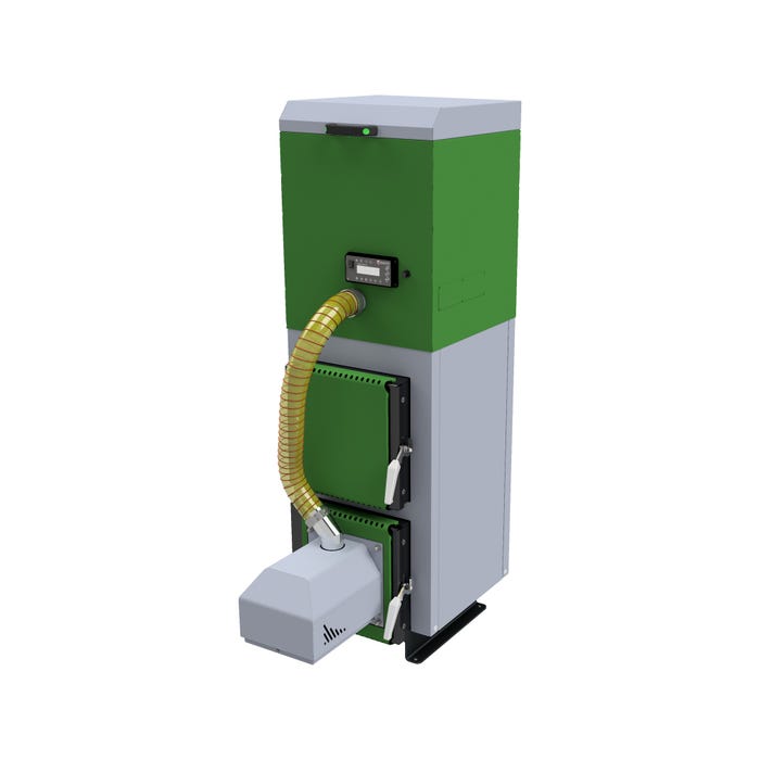 Kocioł Pelletowy PELL-DUO 10KW prawy