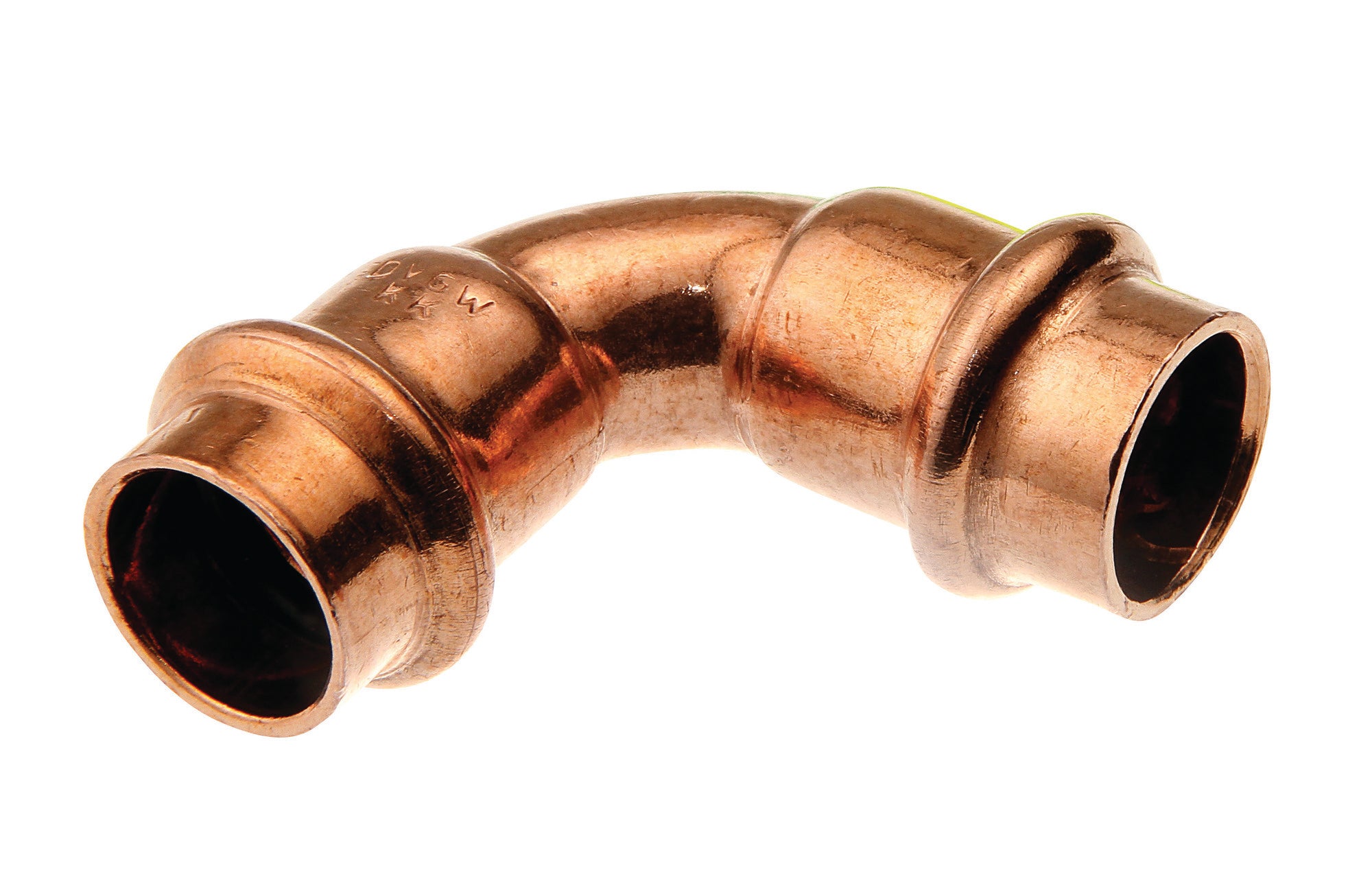 Woda Łuk 90° dwukielichowy 15 mm 2