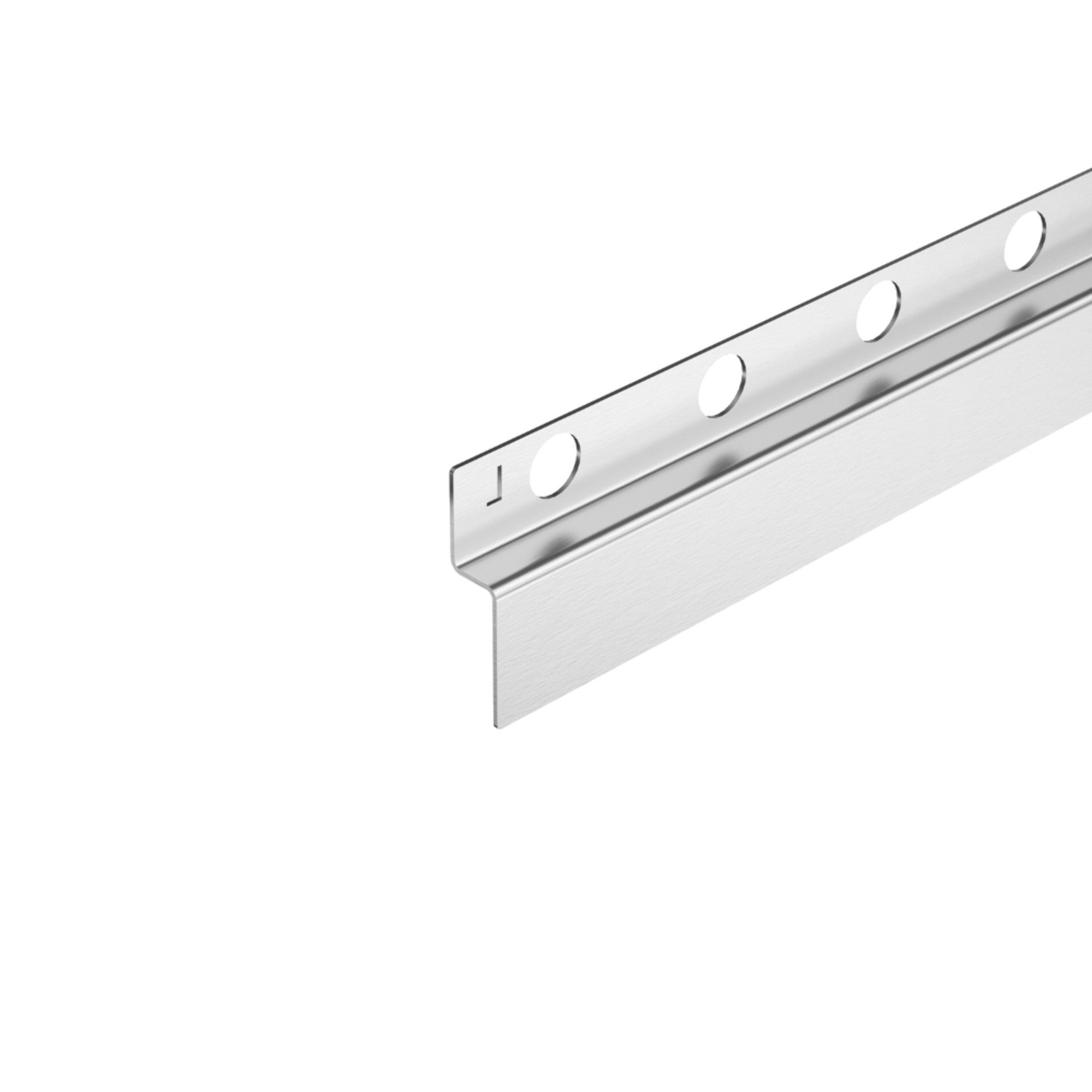 Listwa spadkowa przyścienna lewa 170 cm INOX