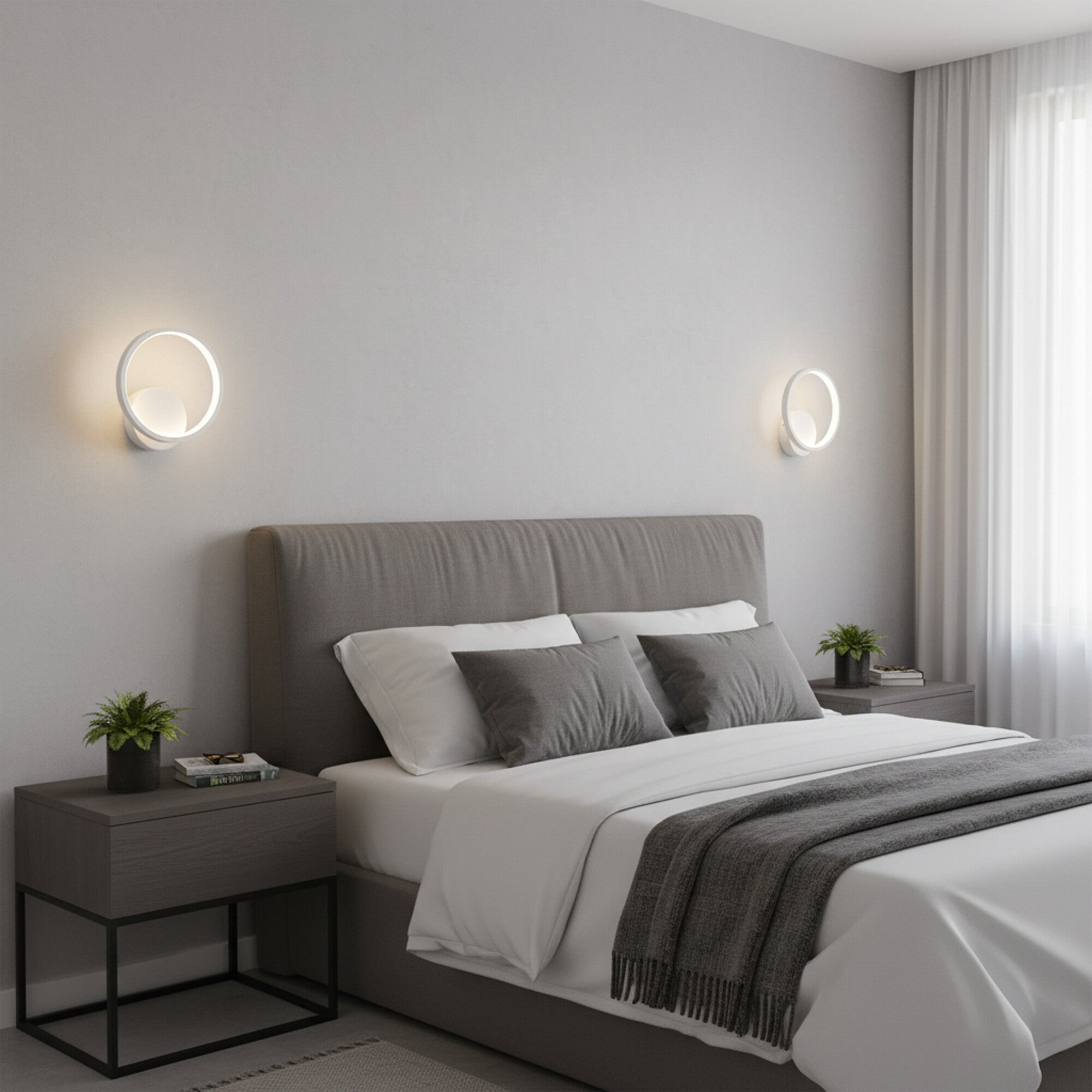 Kinkiet ścienno-sufitowy Roman 18W 700lm biały 6