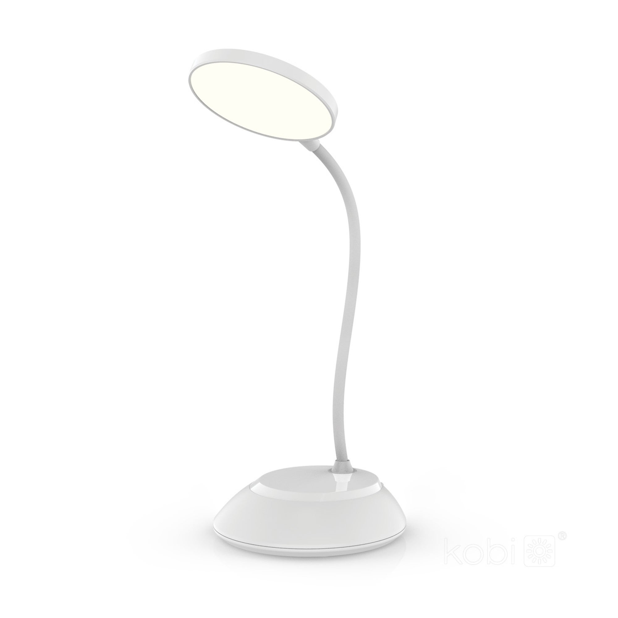 Lampka biurkowa Led Visua Desk 5W 200lm USB-A ściemnialna biała
