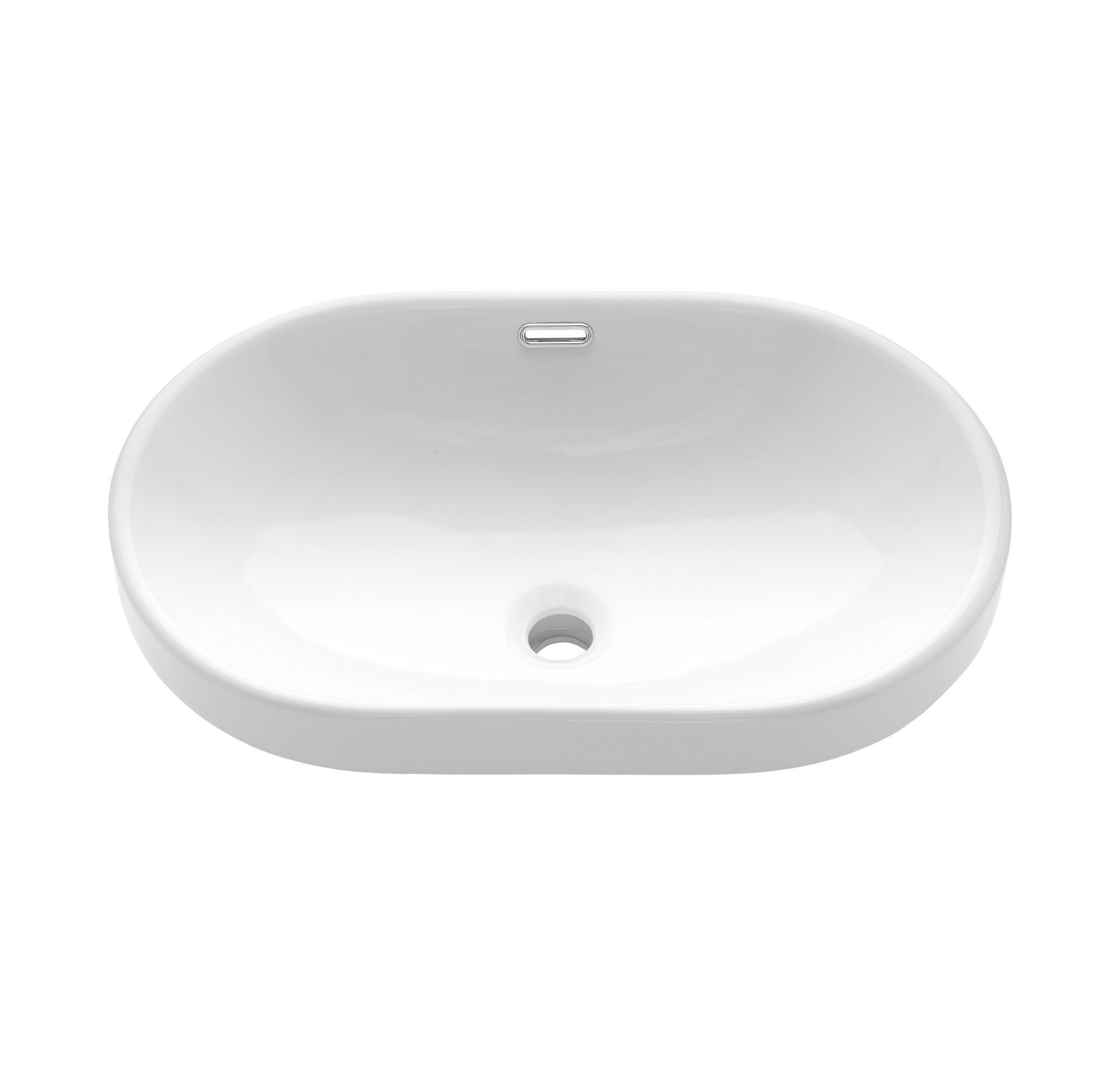 Umywalka wpuszczana Invena Nike 60 cm CE-28-060-W