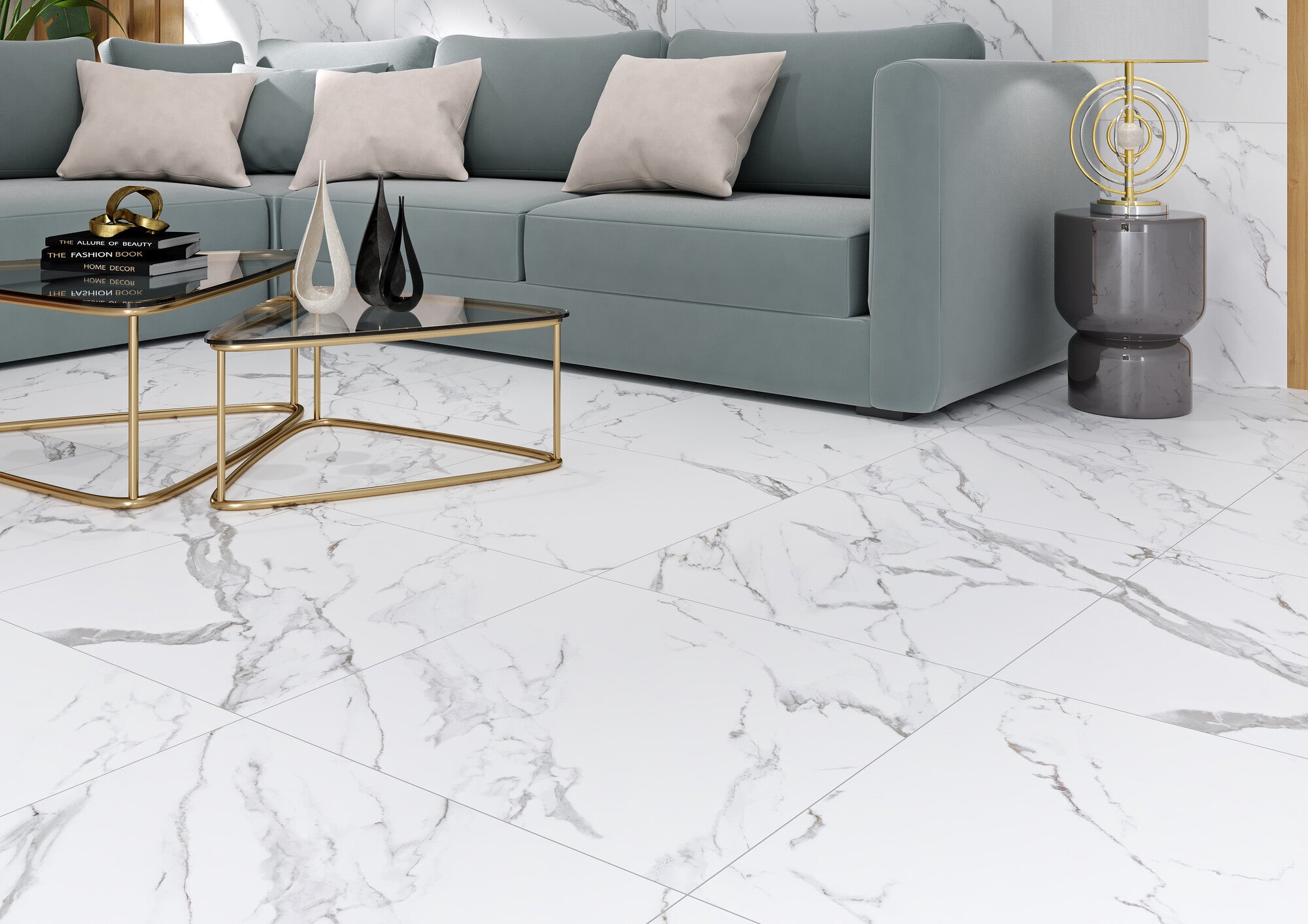 Gres szkliwiony Atelia White 59,8x59,8 cm 1,07 m2 1