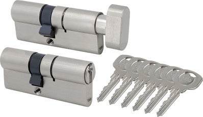 Komplet wkładek drzwiowych Yale 35/45+35/45G 2