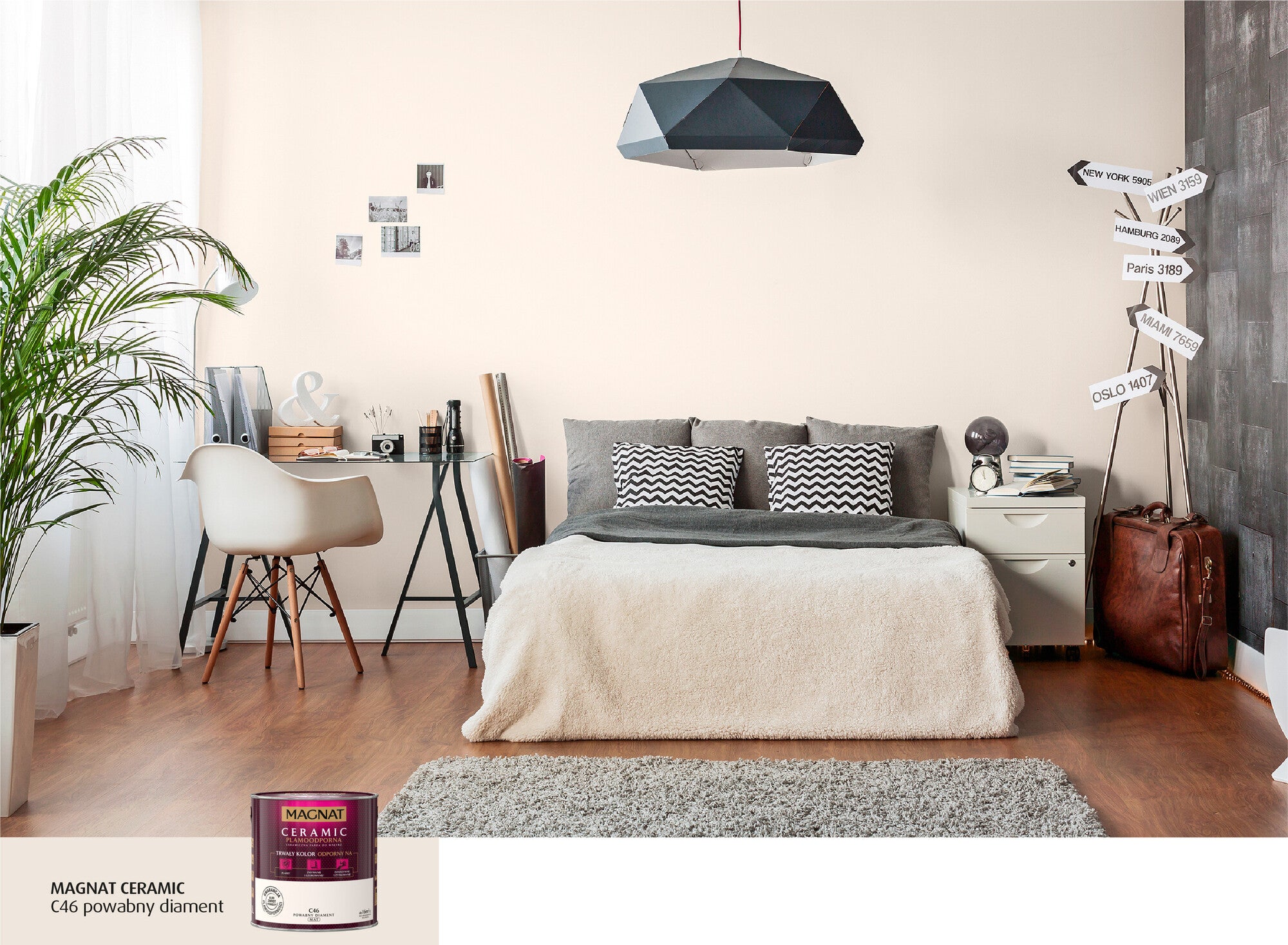 Farba Magnat Ceramic powabny diament 2,5l 1