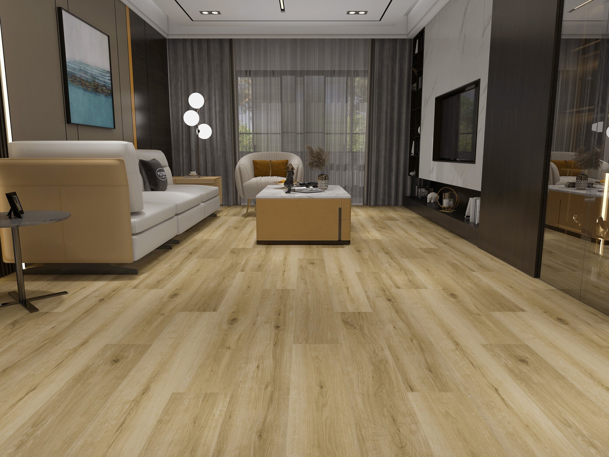 Panel winylowy SPC Luzon kl.33 4,5mm op.2,23m2 wodoodporny 2