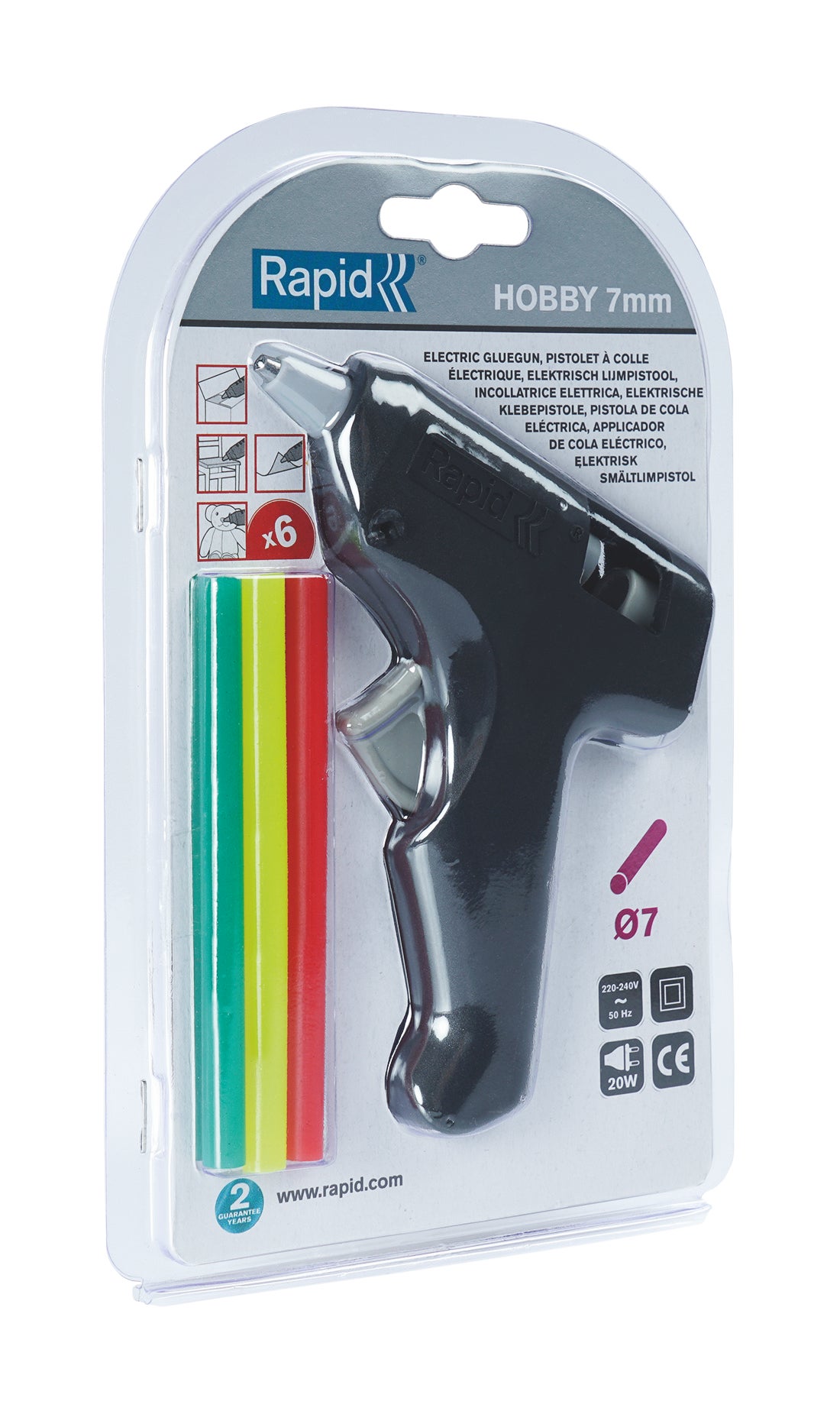 Pistolet klejowy 7-8 mm HOBBY Rapid 2