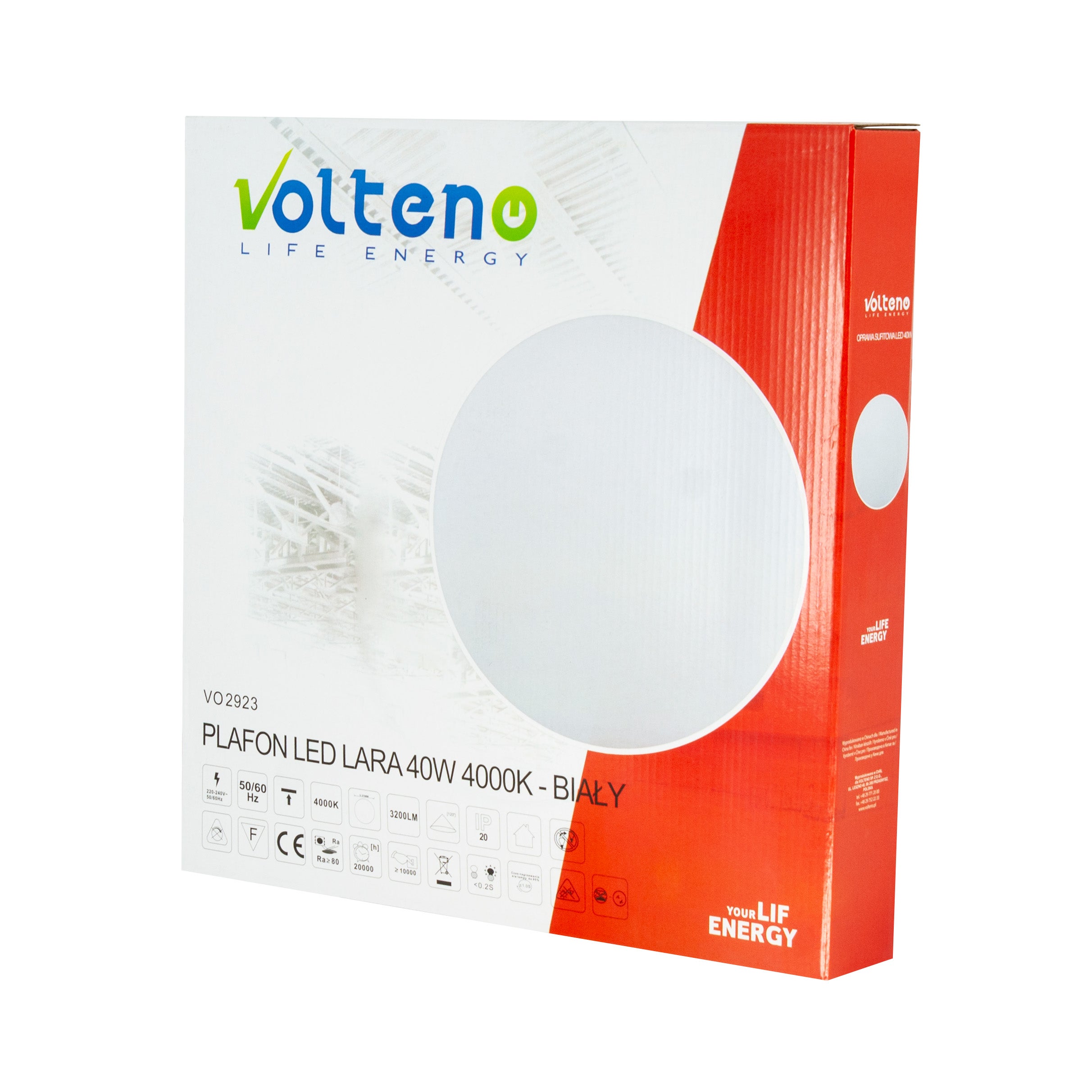 Plafon LED Lara 40W 3200 lm IP20 1
