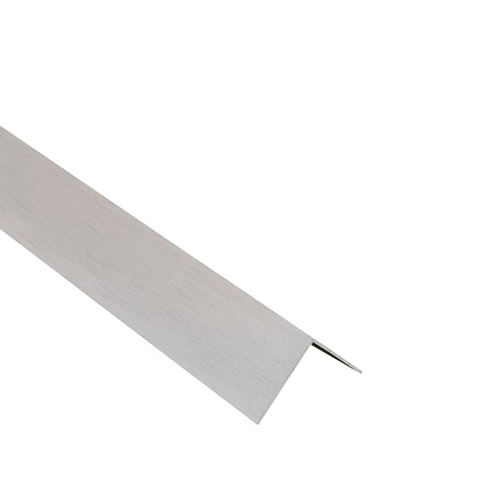 Kątownik alumuniowy szary szczotkowany 30x30x1mm 2.5m