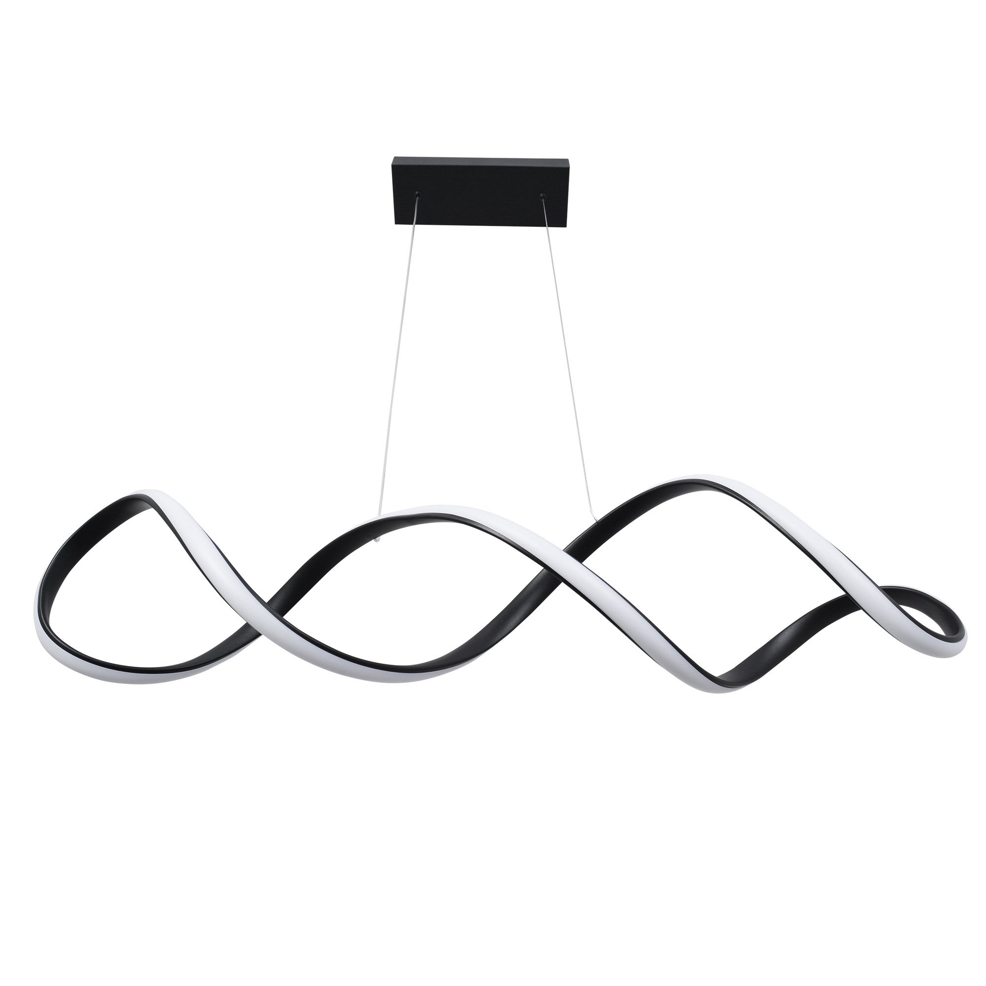 Lampa wisząca LED Infinito L 34W 5300lm czarna 1