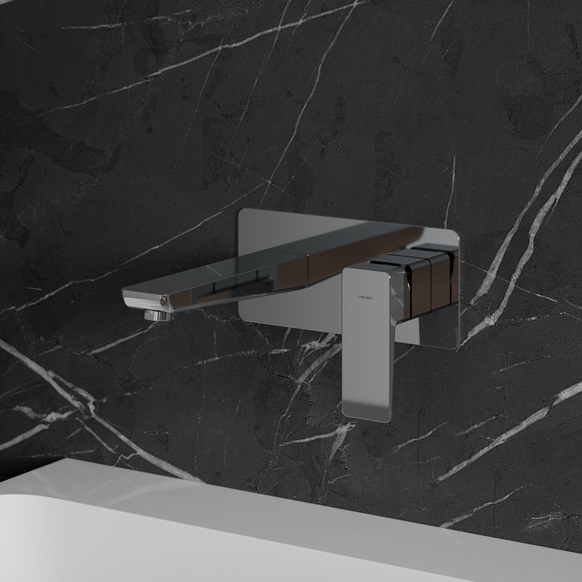 Bateria umywalkowa podtynkowa Omnires Parma PM7415CR 1