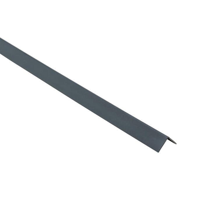 Kątownik PCV antracyt 15x15x1.1mm 2.75m